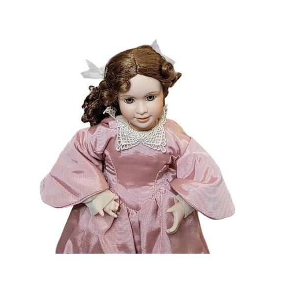 Ashton Drake Galleries Meg Porcelain Doll Little Women Artist Wendy Lawton 7096C - Picture 1 of 11